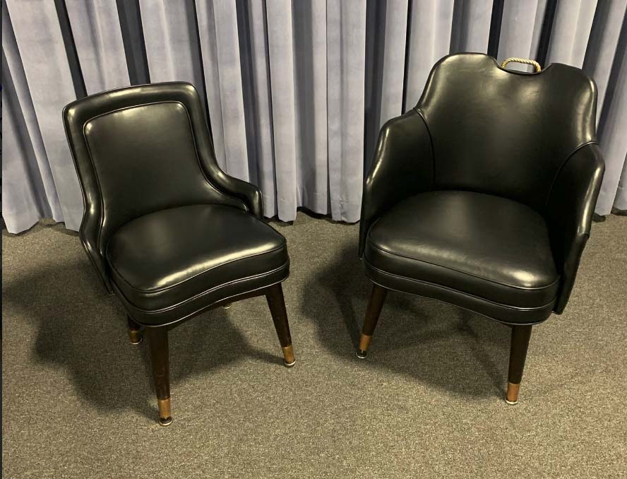 Two Black Chairs